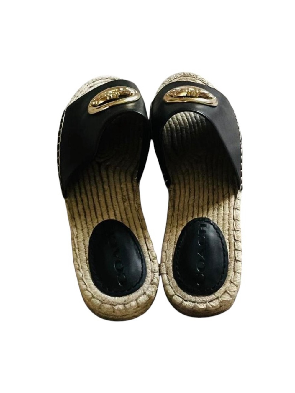 Coach Camille Espadrille Slides New - Picture 3 of 4